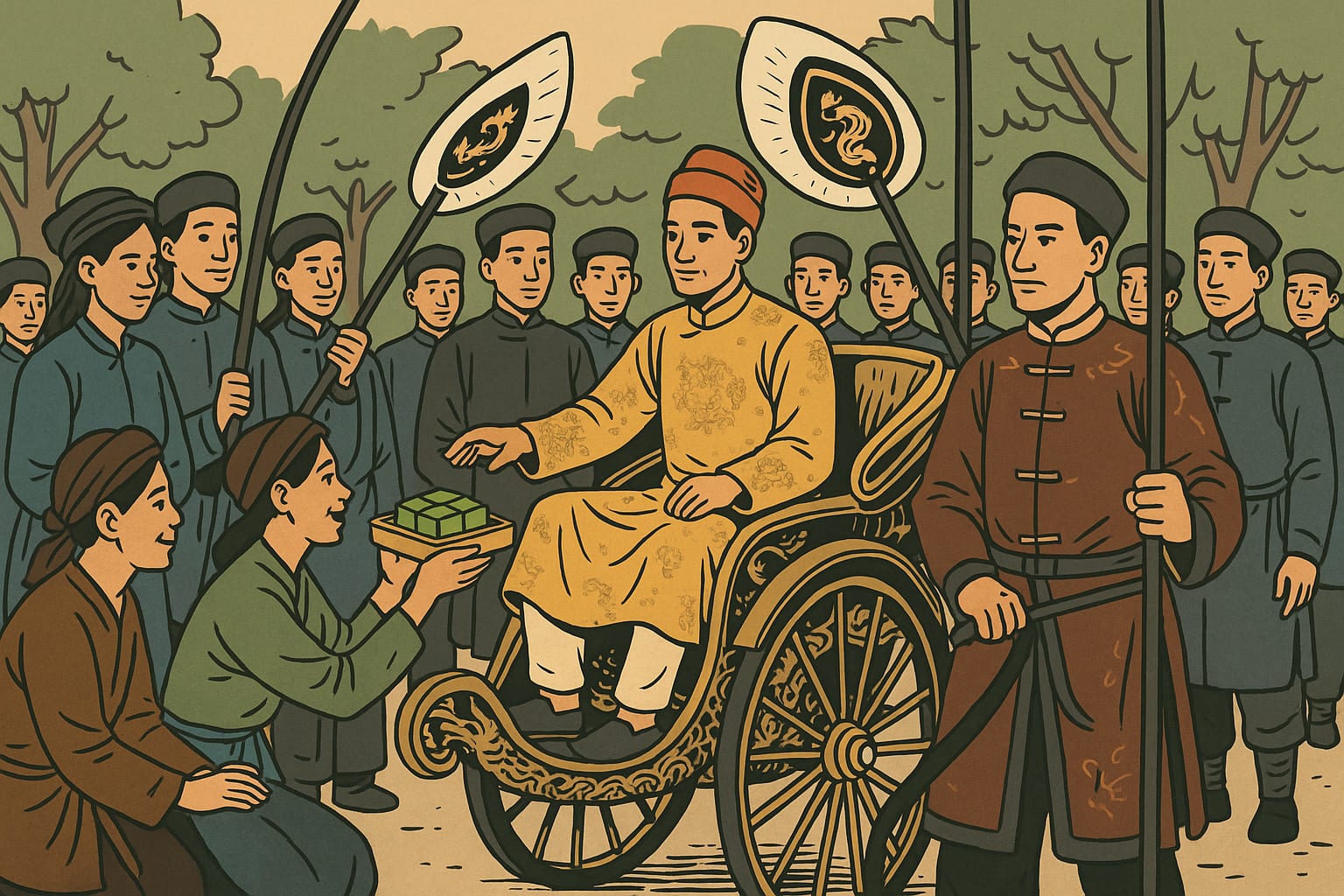 Câu chuyện sản phẩm bánh đậu sầu riêng bằng hình ảnh
